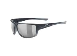 Uvex Sportstyle 230 Okulary Rowerowe LTM. Smoke - Mat Czarny