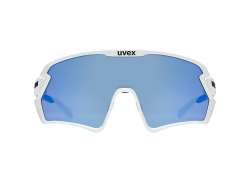 Uvex Sportstyle 231 2.0 Cycling Glasses Mirror Blue - White