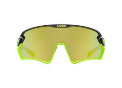 Uvex Sportstyle 231 2.0 骑行眼镜 Mirror 黄色 - 黑色/黄色