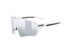 Uvex Sportstyle 231 2.0 Radsportbrille Mirror Silber-Wei&#223;/Sw