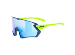 Uvex Sportstyle 231 2.0 사이클링 안경 Mirror 블루 - 블루/옐로우