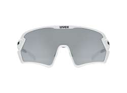 Uvex Sportstyle 231 2.0 サイクリング メガネ Mirror シルバー - ホワイト/ブラック