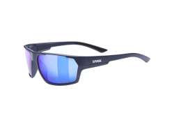 Uvex Sportstyle 233 P Cycling Glasses Mirror Blue - Matt Blu