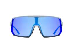 Uvex Sportstyle 235 Cycling Glasses Mirror Blue - Gray