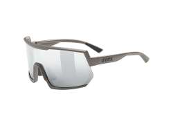 Uvex Sportstyle 235 Lunettes Mirror Argent - Tapis Brun