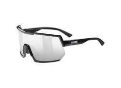 Uvex Sportstyle 235 Sykkelbriller Mirror S&oslash;lv - Svart