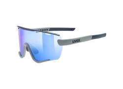 Uvex Sportstyle 236 Cycling Glasses Mirror Blue - Gray