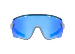 Uvex Sportstyle 236 Cycling Glasses Mirror Blue - Gray