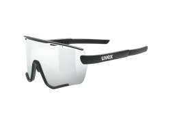 Uvex Sportstyle 236 骑行眼镜 Mirror 银色 - 哑光 黑色