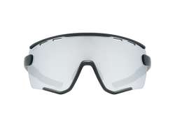 Uvex Sportstyle 236 骑行眼镜 Mirror 银色 - 哑光 黑色
