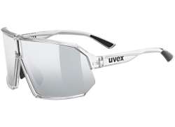 Uvex Sportstyle 237 Cyklistické Brýle Mirror Stříbrná - Čirý