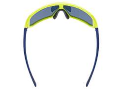 Uvex Sportstyle 237 Radsportbrille Mirror Blau - Blau/Gelb