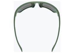 Uvex Sportstyle 238 Cycling Glasses Mirror Green - Matt Moss