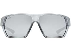 Uvex Sportstyle 238 Cycling Glasses Mirror Silver - Mat Smok