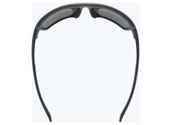 Uvex Sportstyle 238 骑行眼镜 Mirror 银色 - 哑光 黑色