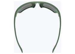 Uvex Sportstyle 238 Radsportbrille Mirror Grün - Matt Moss