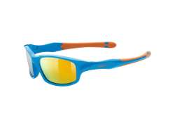 Uvex Sportstyle 507 Cykelbriller  - Bl&aring;/Orange