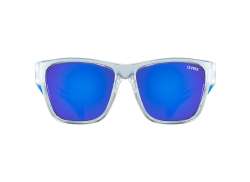 Uvex Sportstyle 508 Cycling Glasses - Transparent/Blue