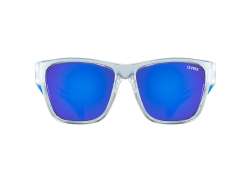 Uvex Sportstyle 508 Lunettes - Transparent/Bleu