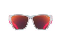 Uvex Sportstyle 508 Radsportbrille  - Transparent/Rosa