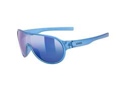 Uvex Sportstyle 512 Cycling Glasses Mirror Blue - Blue