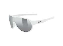 Uvex Sportstyle 512 骑行眼镜 LiteMirror 银色 - 白色