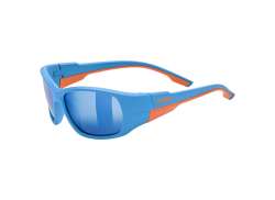 Uvex Sportstyle 514 Cycling Glasses Mirror Blue - Matt Blue