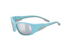 Uvex Sportstyle 514 Cycling Glasses Mirror Silver - Light Bl