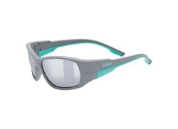 Uvex Sportstyle 514 Cycling Glasses Mirror Silver - Matt Gra