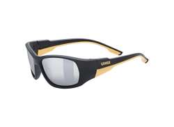 Uvex Sportstyle 514 Sykkelbriller Mirror S&oslash;lv - Matt Svart
