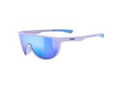 Uvex Sportstyle 515 Okulary Rowerowe Mirror Niebieski - Mat Lawenda