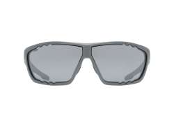 Uvex Sportstyle 706 骑行眼镜 LiteMirror 银色 - 灰色