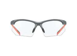 Uvex Sportstyle 802 Radsportbrille Variomatic Smoke - Grau