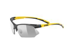 Uvex Sportstyle 802 V Cycling Glasses Smoke - Matt Sunbee