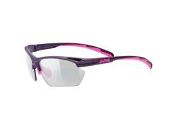 Uvex Sportstyle 802 V Lille S1-S3 Cykelbriller Matt Pink - Lilla