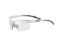 Uvex Sportstyle 802 V Small S1-S3 Cycling Glasses - White