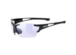 Uvex Sportstyle 803 Cycling Glasses Variomatic - Matt Black