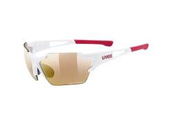 Uvex Sportstyle 803 Race Radsportbrille Small CV-V -Wei&#223;/Rot
