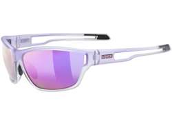 Uvex Sportstyle 806 Cycling Glasses Mirror Purple - Purple F