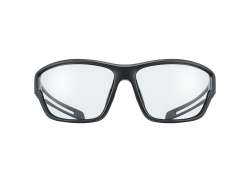 Uvex Sportstyle 806 Variomatic Cycling Glasses Smoke - Bl