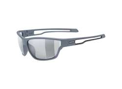 Uvex Sportstyle 806 Variomatic Cycling Glasses Smoke - Gray