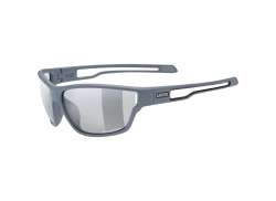 Uvex Sportstyle 806 Variomatic Gafas De Ciclista Humo - Matt Gris