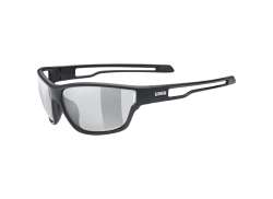 Uvex Sportstyle 806 Variomatic Lunettes Fum&eacute;e - Mat Noir