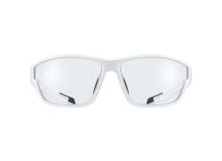 Uvex Sportstyle 806 Variomatic Radsportbrille Smoke - Weiß