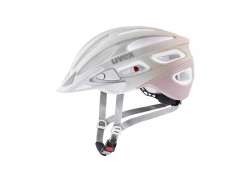 Uvex True cc Sykkelhjelm Sand/St&oslash;v Rosa - 52-55 cm