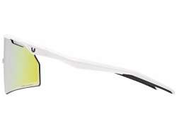 Uvex Ultimate Pace Ultra CV Fietsbril Mirror Geel - Mat Wit