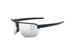 Uvex Vectiv Set Cycling Glasses Mirror Silver - Mat Black