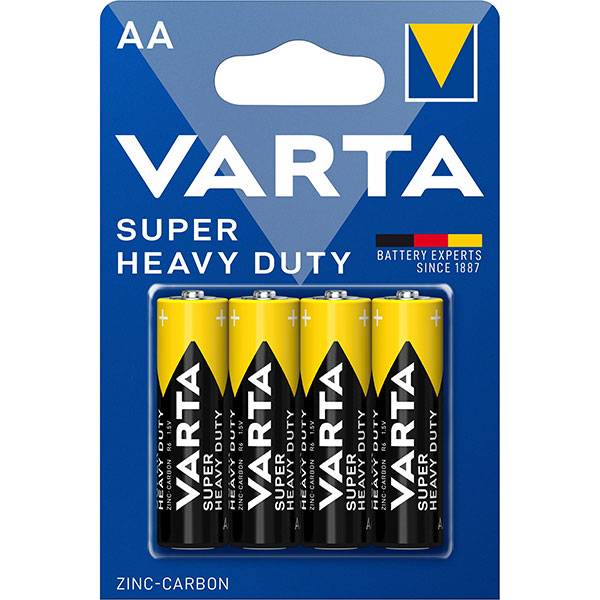 Varta バッテリー LR06 AA-セル Longlife ペンライト 4 ピース
