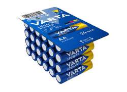 Varta Longlife Power LR6 AA Batterier - Bl&aring; (24)