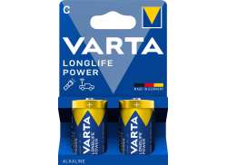 Varta LR14 Longlife Power Battery - Blue (2)